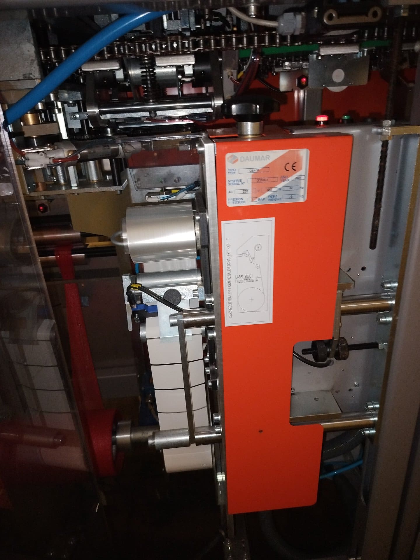 Daumar CB-148-RH D-Pack Bagging Machine, 2021 - NewTec 4014XB1 Weighing Machine Included, Like New. - Image 9
