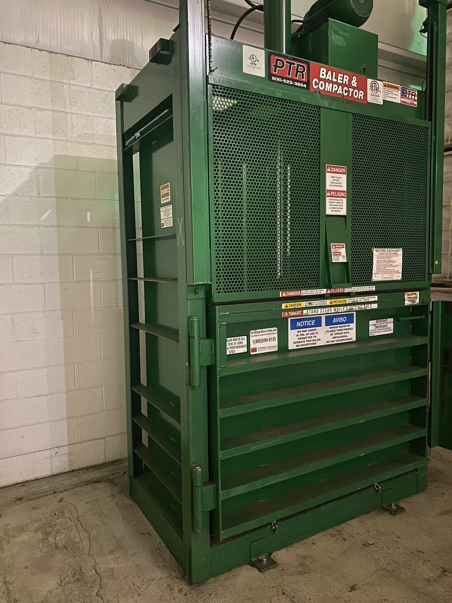 PTR Vertical Downstroke 3400HD Baler, 2014 - Image 3