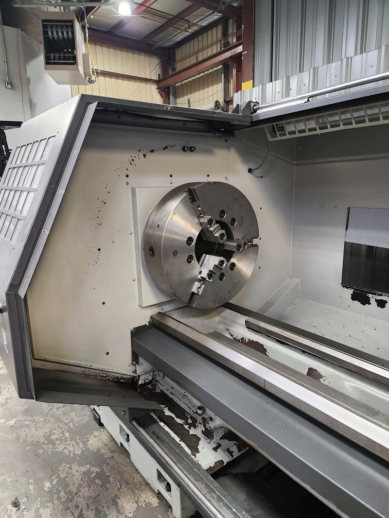 Ganesh GT-3080 BB CNC Lathe, 2015 - 10" Big Bore, Fanuc Oi-TD Control, Chip Conveyor, Programmable Tailstock - Image 2