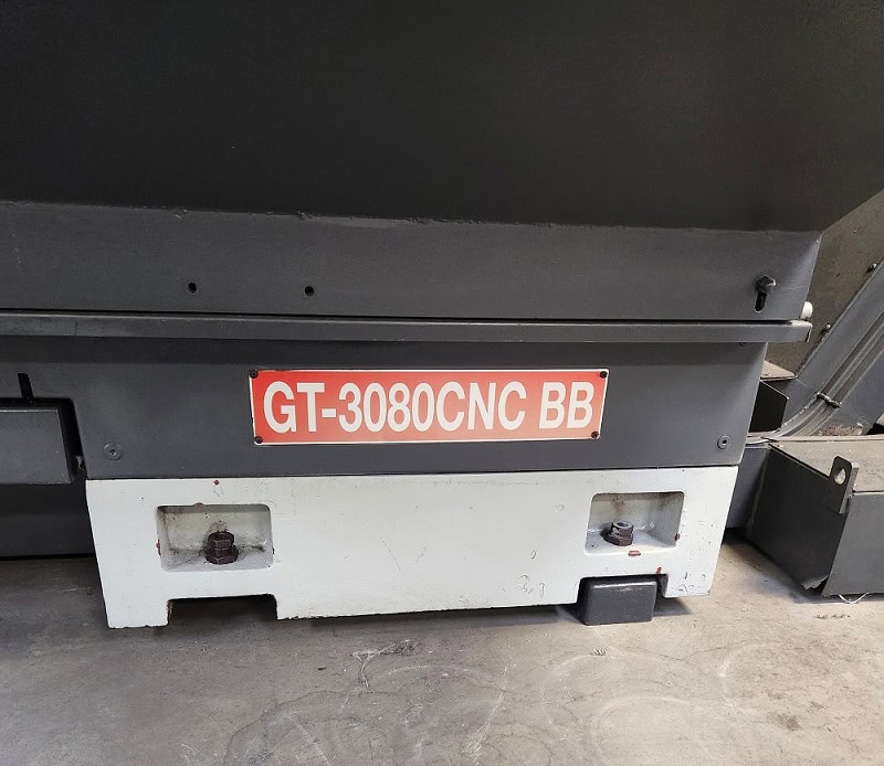 Ganesh GT-3080 BB CNC Lathe, 2015 - 10" Big Bore, Fanuc Oi-TD Control, Chip Conveyor, Programmable Tailstock - Image 7