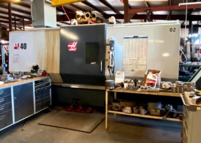 haas st-40 cnc lathe 2013 - ht live tooling with c-axis programmable tailstock upgraded spindle equipment to quadjay auction