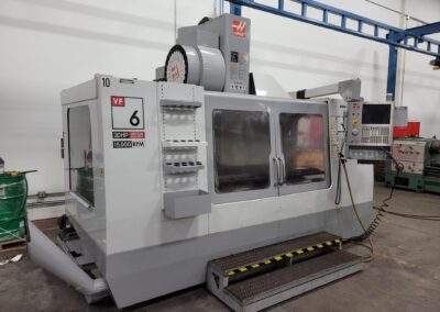 haas vf-6 40 cnc vmc 2007 - 15000 rpm w hrt450 rotary table