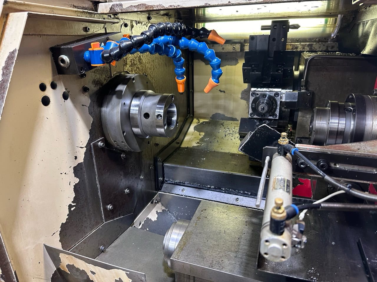 Miyano BND-34S CNC Lathe, 1993 - Twin Spindle, TSC, Parts Catcher, Live Tooling, Tooling - Image 19