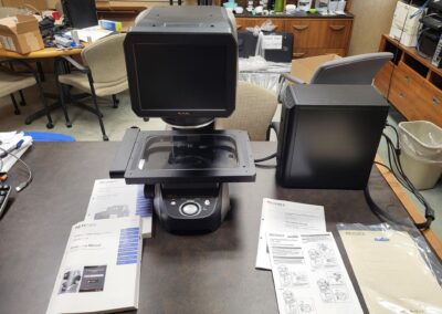 keyence im-7501 with im-7030 image dimension measuring system