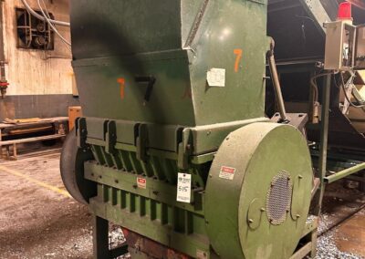 rapid model 24x42h granulator 100 hp