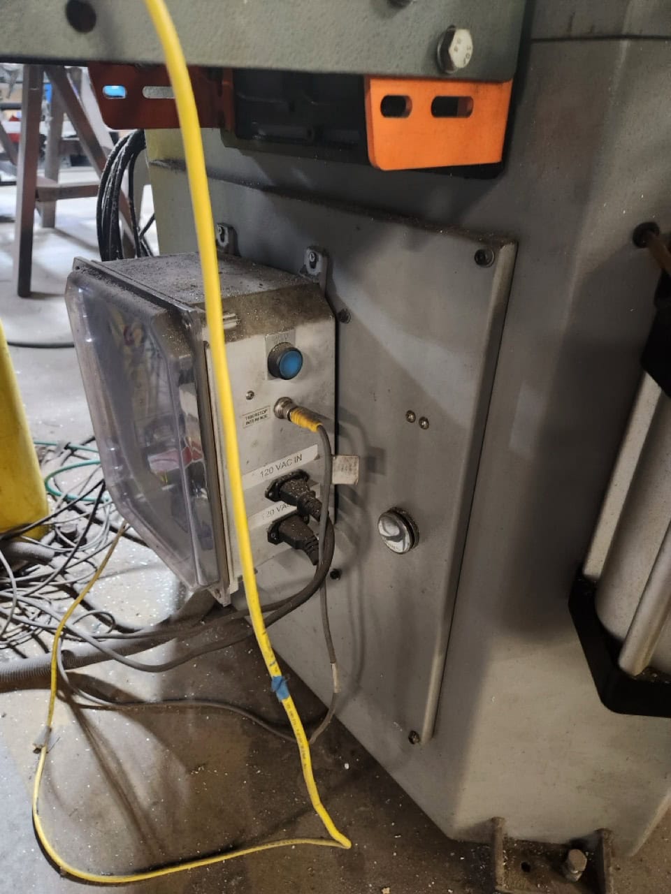 Pat Mooney PMI-20 Auto Miter Upcut Saw, 2013 -TigerStop TS24 Automatic Pusher & Stop Gauge - Image 6
