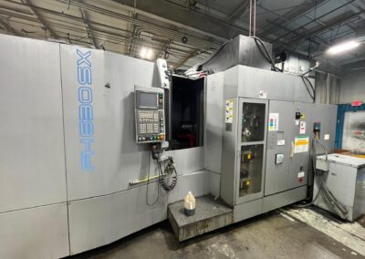 toyoda fh630sx hmc 2014 coolant thru spindle spindle chiller 120 atc chip conveyor