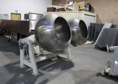 twin chocolate spraying co size 38 in tumbler model b