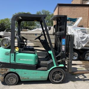 5,000 Lb Mitsubishi FGC25K Forklift