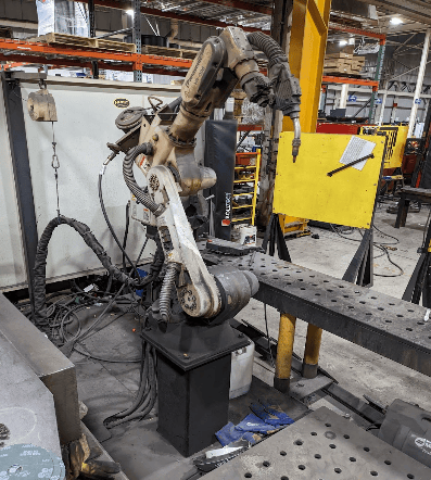 Panasonic Dual Station Robotic Weld Cell, 2005