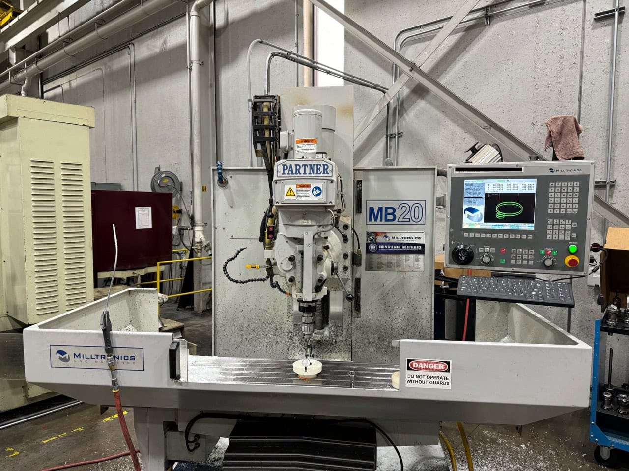 Milltronics MB20 CNC Toolroom Mill, 2015