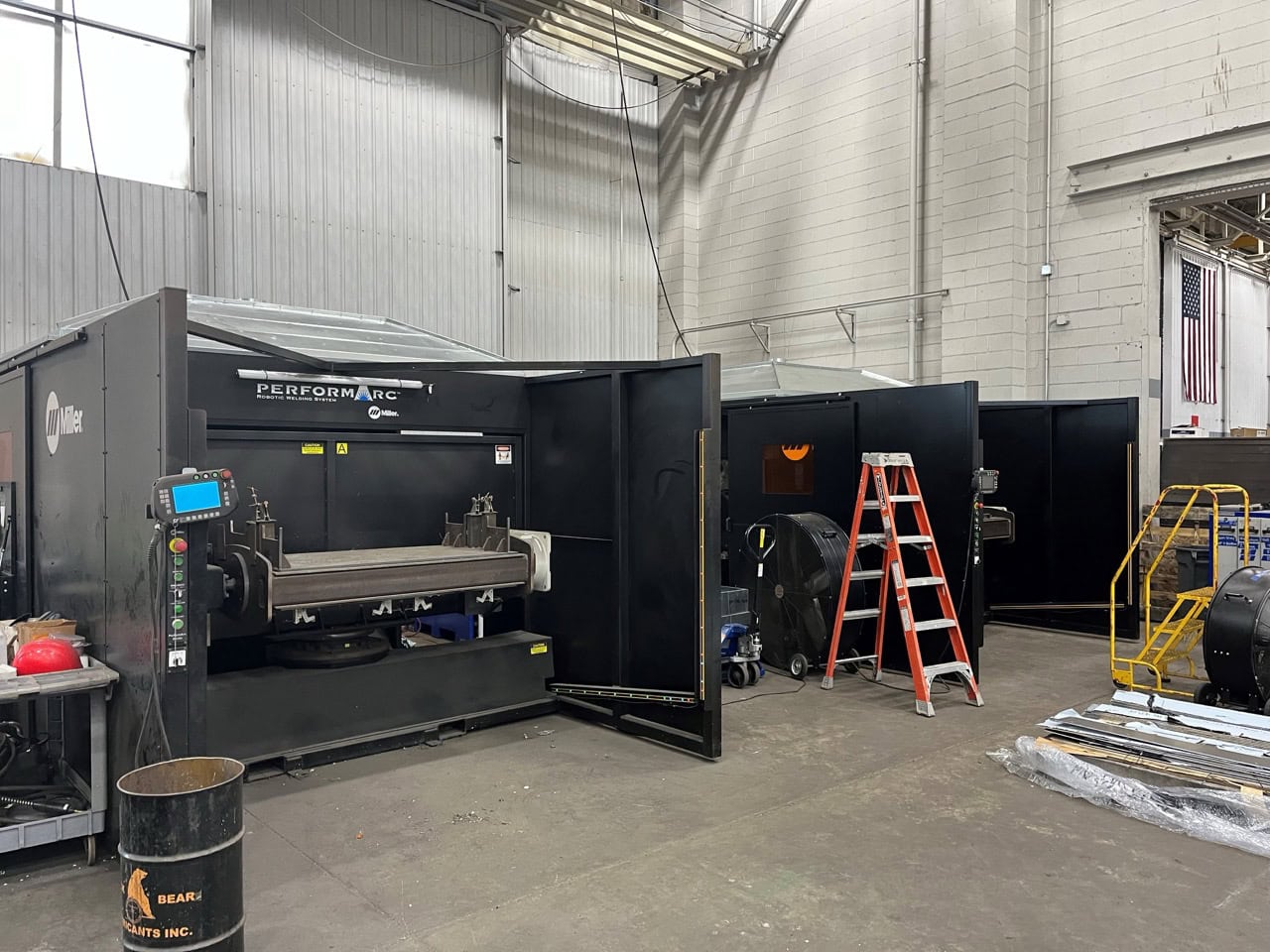 Panasonic Performarc 1100hw Robotic Weld Cell, 2021