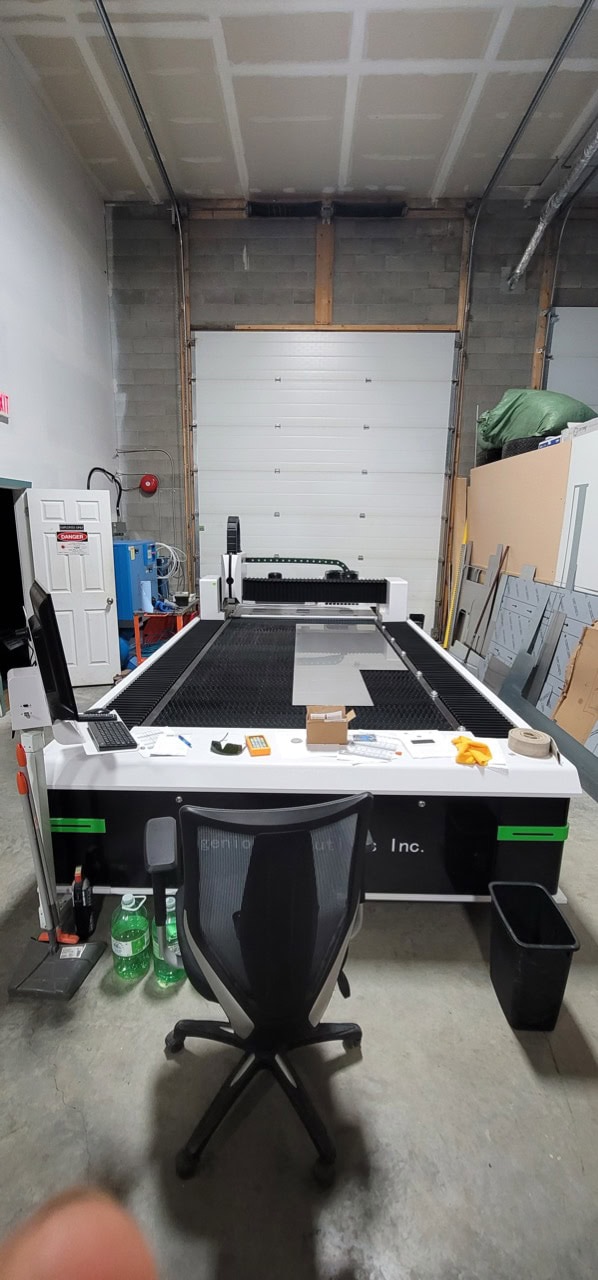 5'x10' 1000 Watt MX-1530 Fiber Laser, 2023