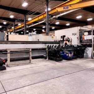 2,500 Watt Mazak Fabri Gear 150 Tube Laser, 2007 - Recently Replaced Resonator