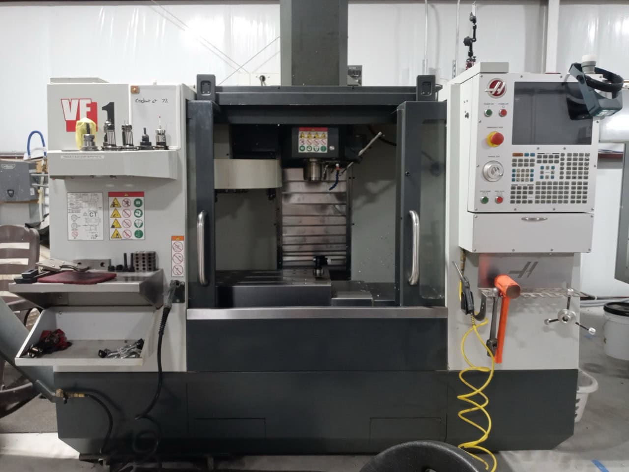 Haas VF-1 VMC, 2018 - Chip Auger, Probe