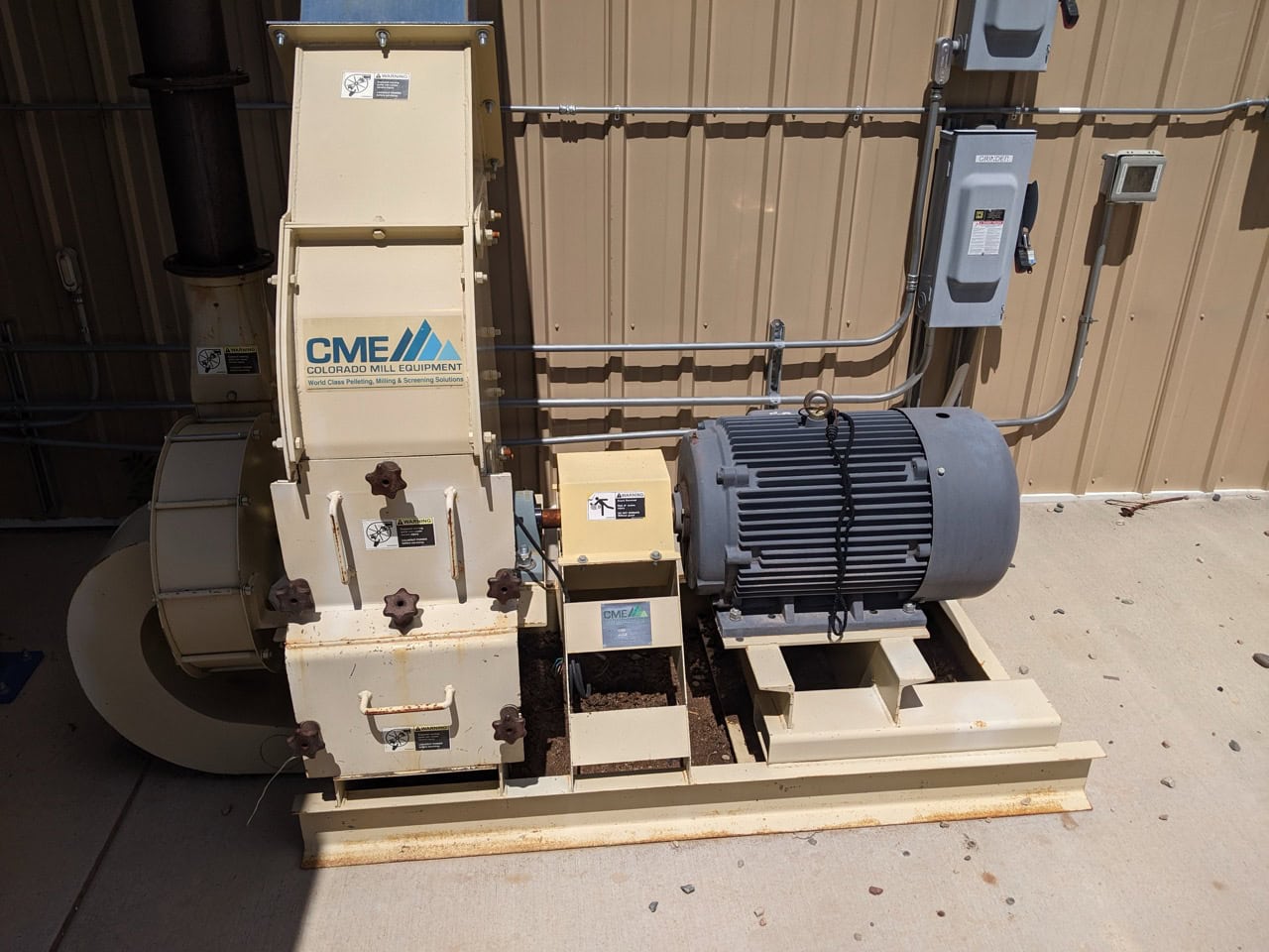 CME HMA-50 Hammer Mill, 2019 - Low Hours