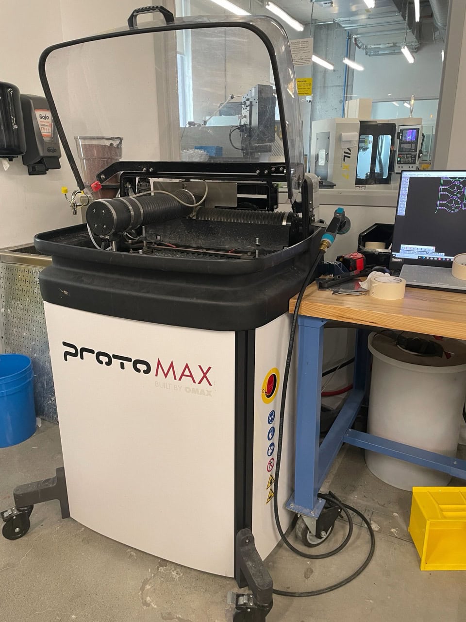 12" x 12" Omax Protomax Waterjet, 2021