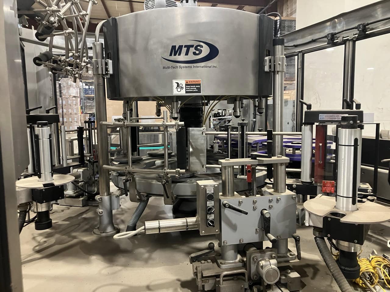 Krones Autocol Labeler for F Style HDPE Containers, 1996 - Rebuilt in 2011 by MTS