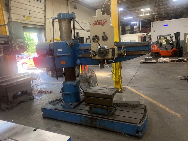 5'x11" Cincinnati Gilbert Radial Drill
