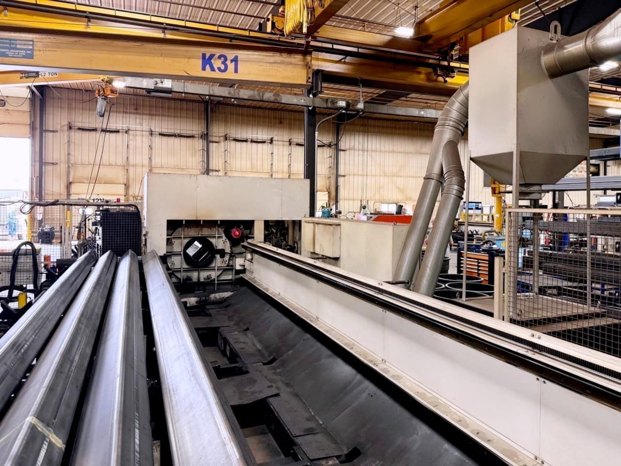 2,500 Watt Mazak Fabri Gear 300 Tube Laser, 2007- Recent Turbo Replacement - Image 9