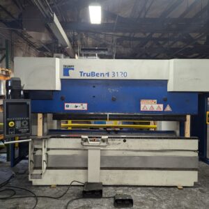 132 ton x 10' Trumpf Trubend 3120 Press Brake, 2008