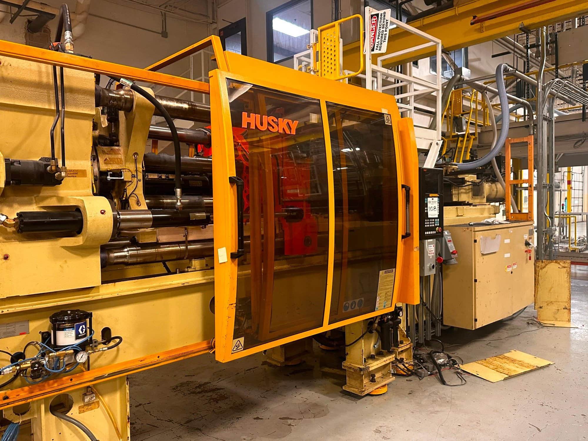 300 Ton 59 Oz Shot Husky RS70/60 Injection Molder, 1998 - Image 4