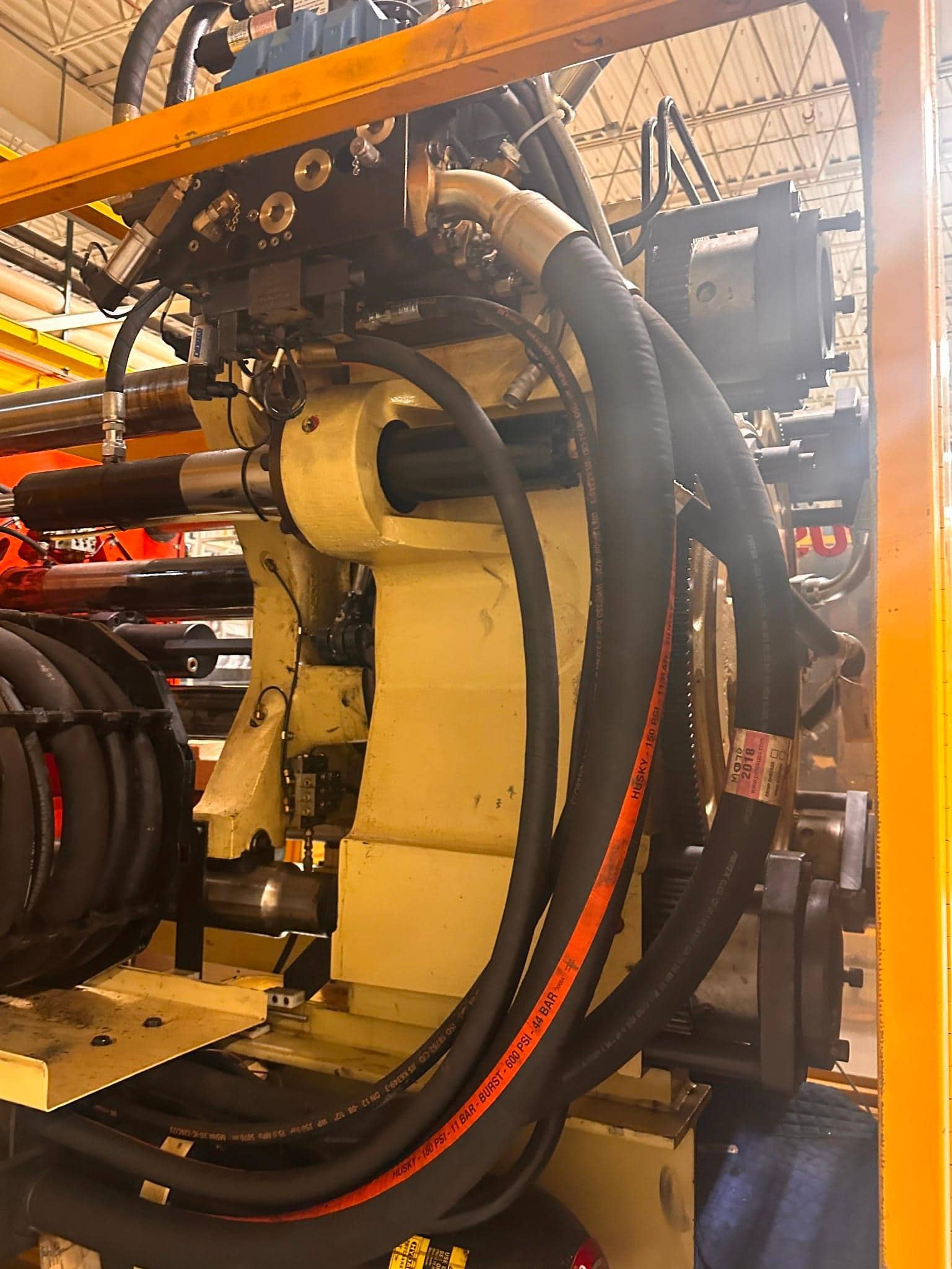 300 Ton 59 Oz Shot Husky RS70/60 Injection Molder, 1998 - Image 8