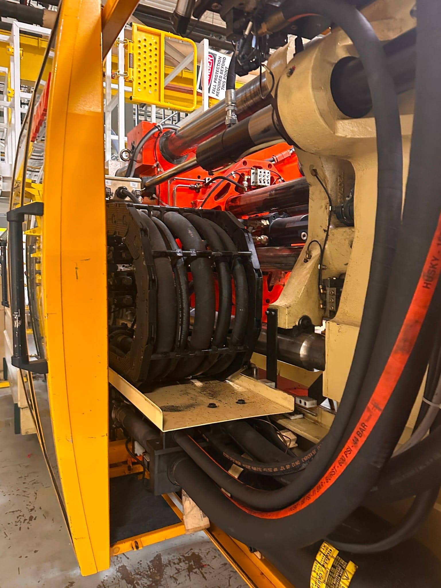 300 Ton 59 Oz Shot Husky RS70/60 Injection Molder, 1998 - Image 9
