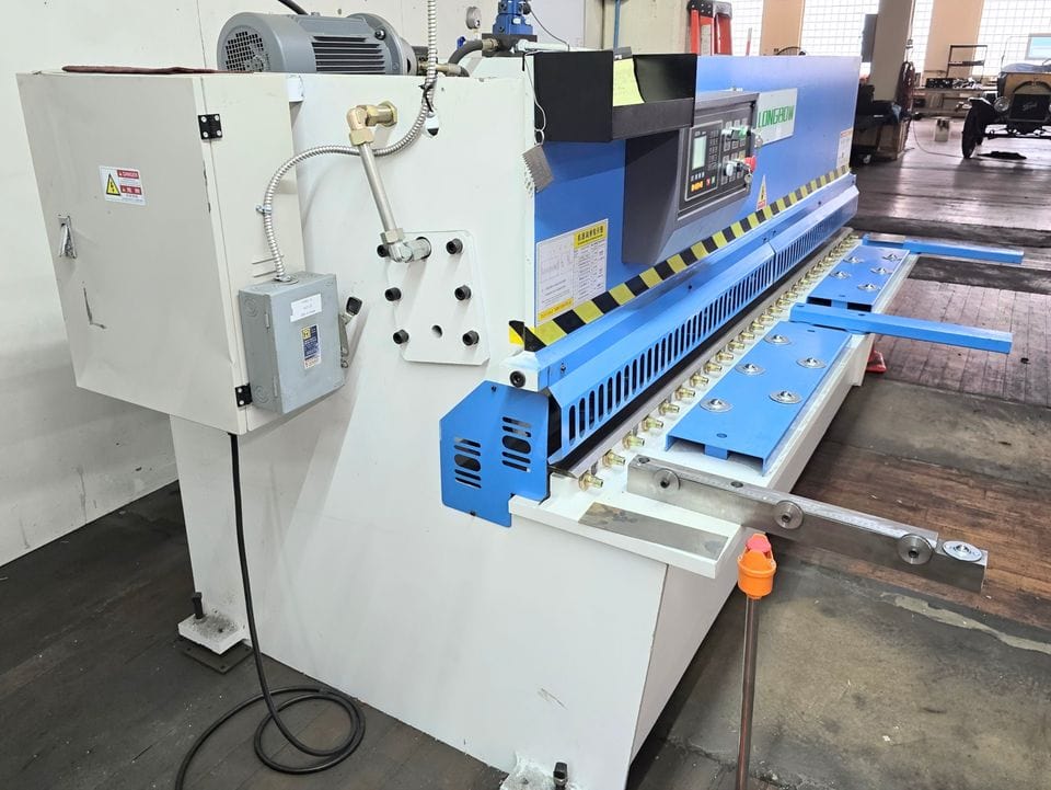 9 ga. x 8' LongBow QC11Y Hydraulic Shear, 2023 - Image 2