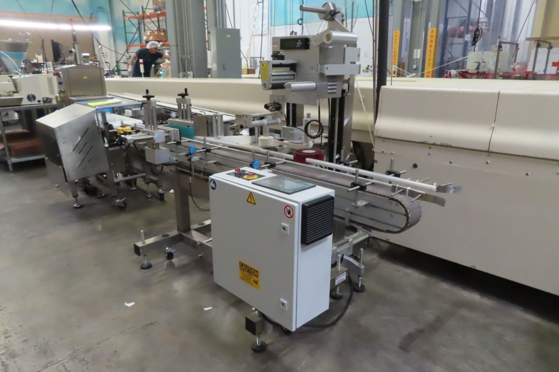 Label-Aire Inc 3015ND-1000 6" 12" LH Wraparound and Top Labeler, 2023 - Image 2