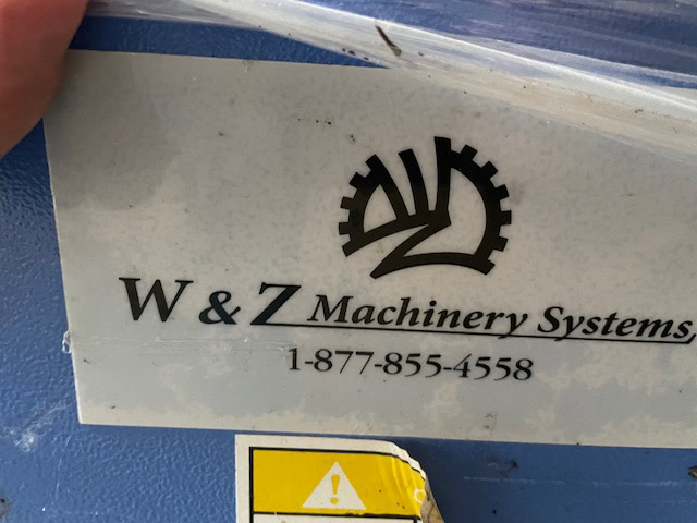 WZ Machinery HC 05PAC Air Cool Industrial Chiller, 2015 - Image 2