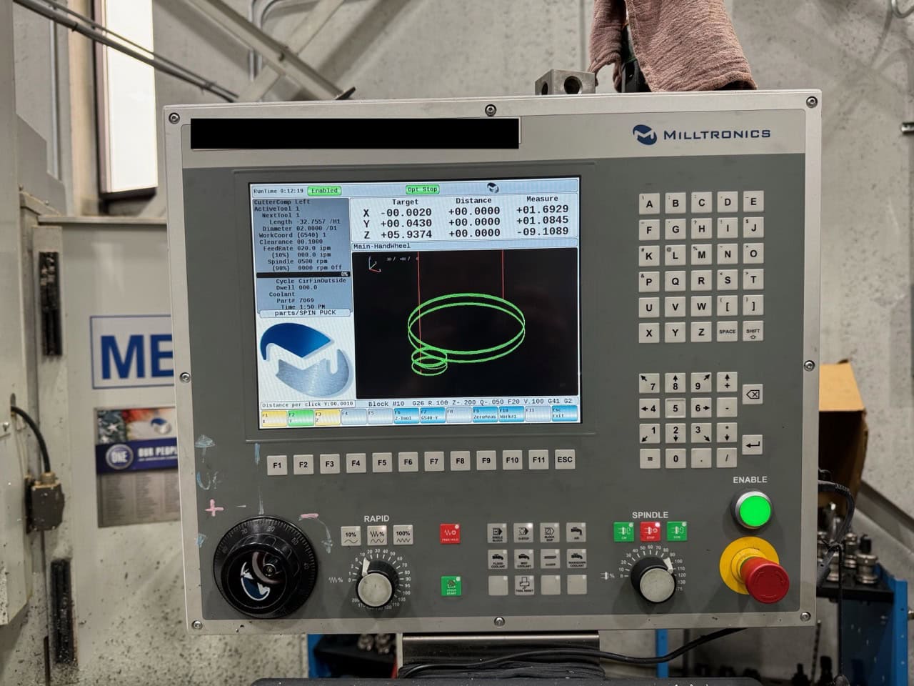 Milltronics MB20 CNC Toolroom Mill, 2015 - Image 2