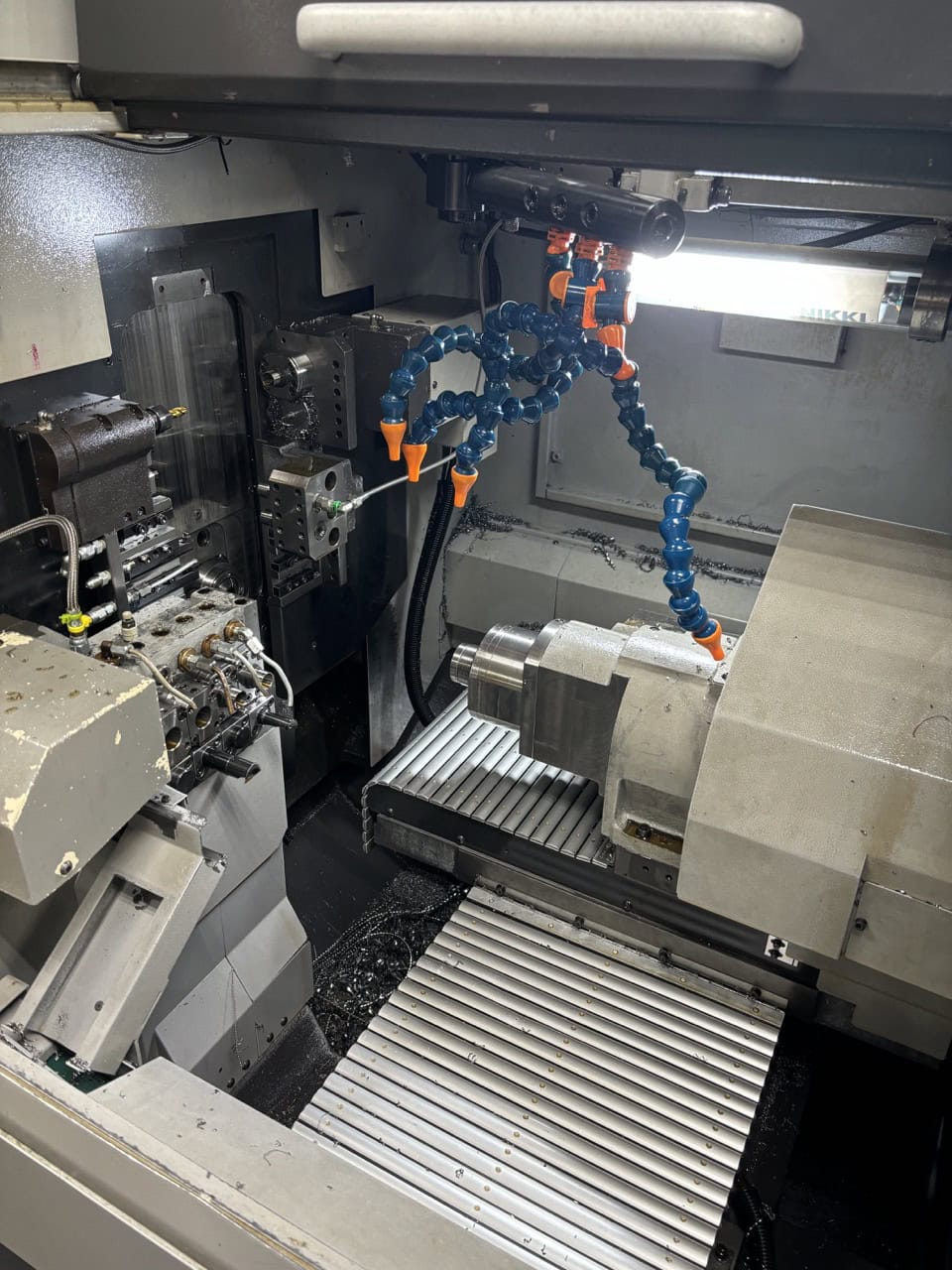 Tsugami S206 CNC Swiss Screw Machine, 2010 - Bar Feeder, Mist Collector, Live Tools - Image 2