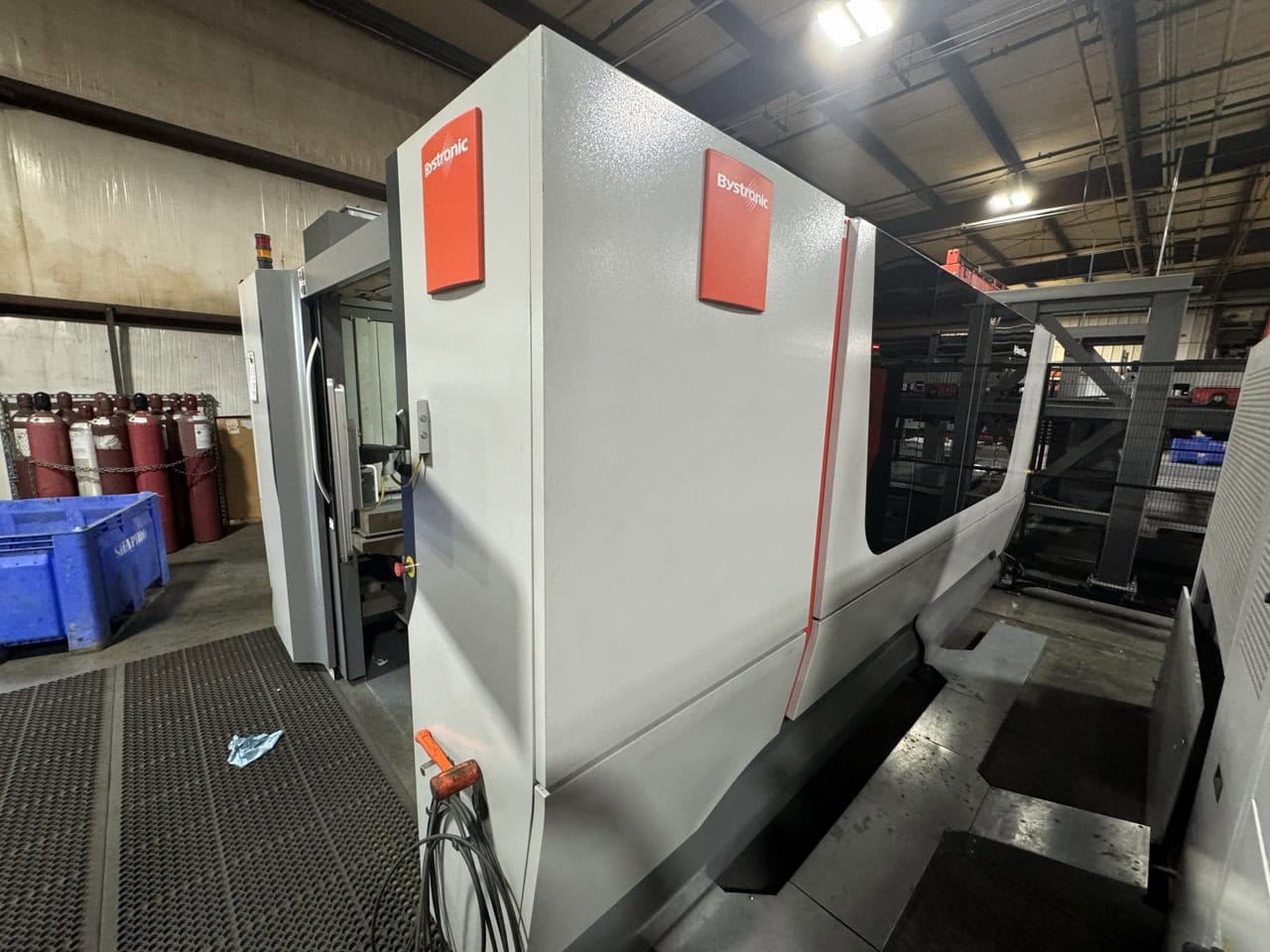 10,000 Watt Bystronic BySmart 3015 Fiber Laser, 2021 - W/ByTrans Extended Automation - Load Unload System , 5'x10' Table - Image 2