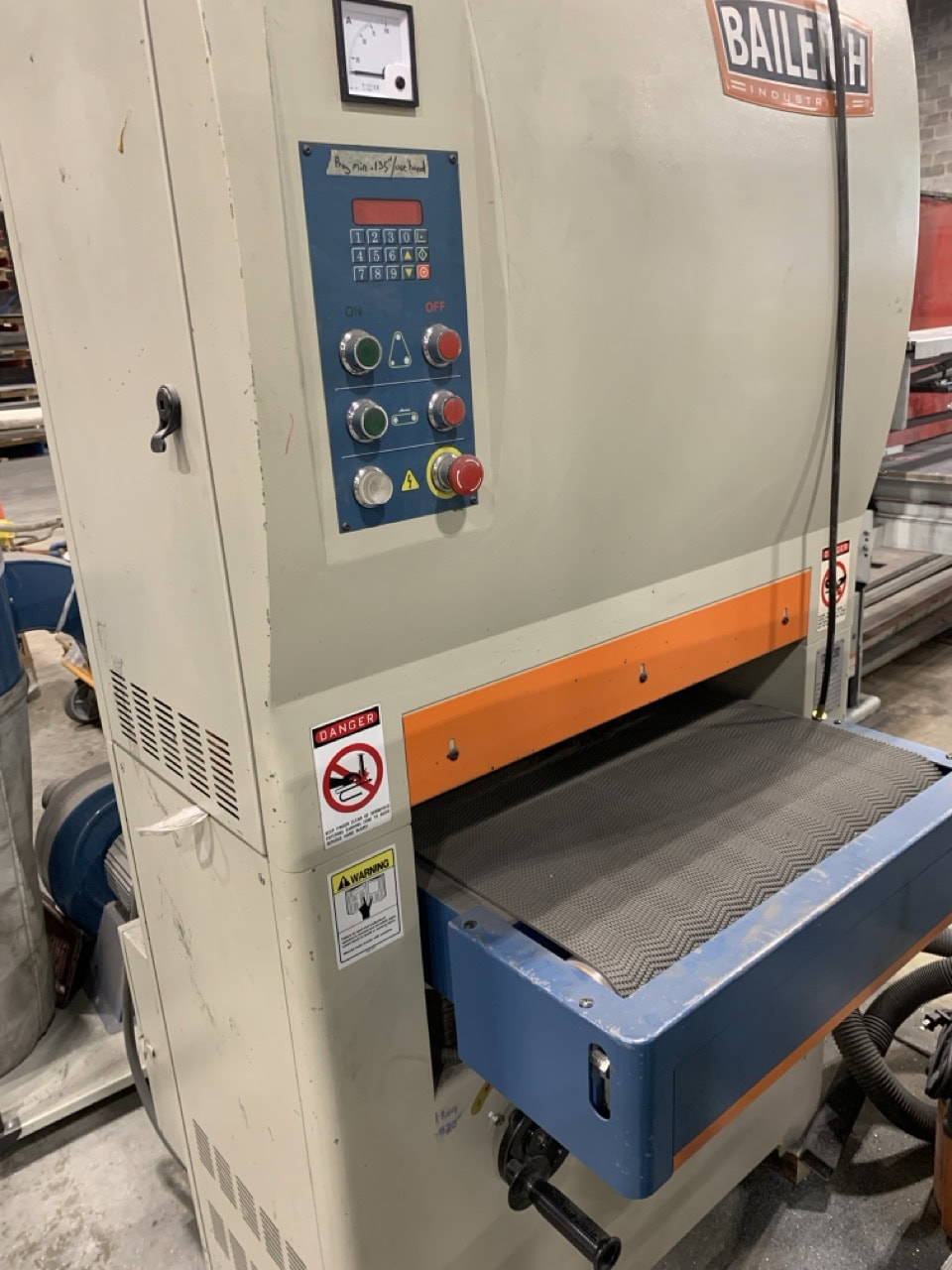 Baileigh WSB-2575 Belt Sander, 2017 - Available Immediately - Image 2