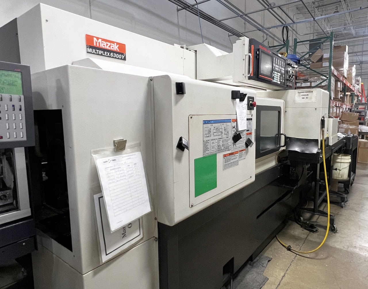 Mazak Multiplex 6300Y CNC Lathe Turning Center, 2007 - Y-Axis, Live Tool Milling, LNS Bar Feeder