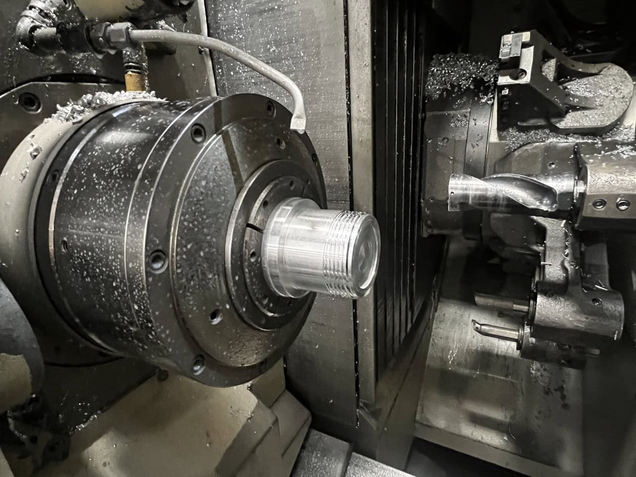 Mazak Multiplex 6300Y CNC Lathe Turning Center, 2007 - Y-Axis, Live Tool Milling, LNS Bar Feeder - Image 5