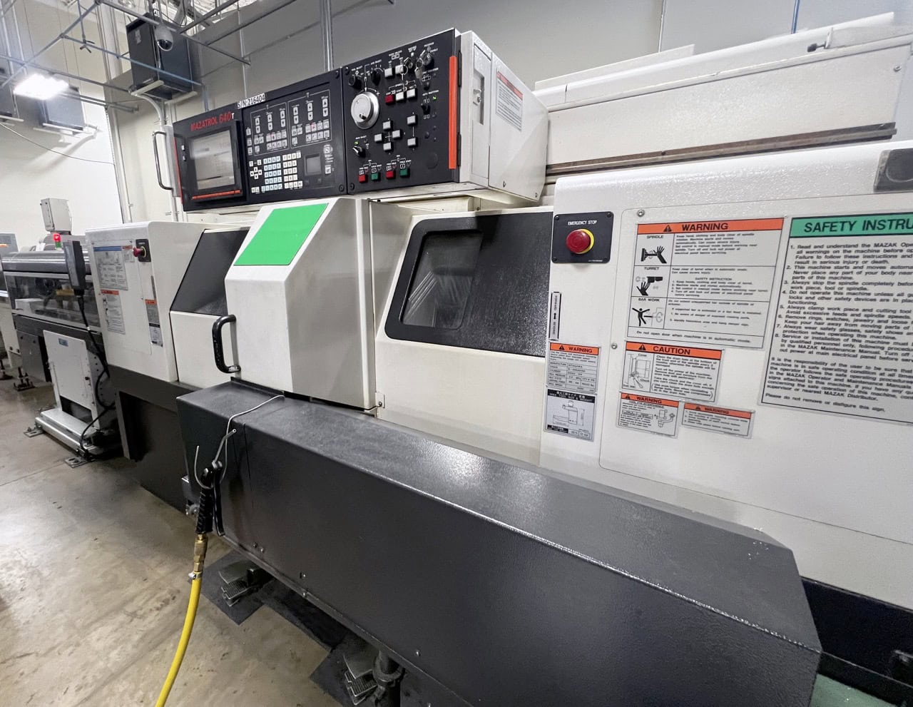 Mazak Multiplex 6200Y CNC Turning Center, 2009 - Y-Axis, Live Tool Milling, LNS Bar Feeder, Conveyor