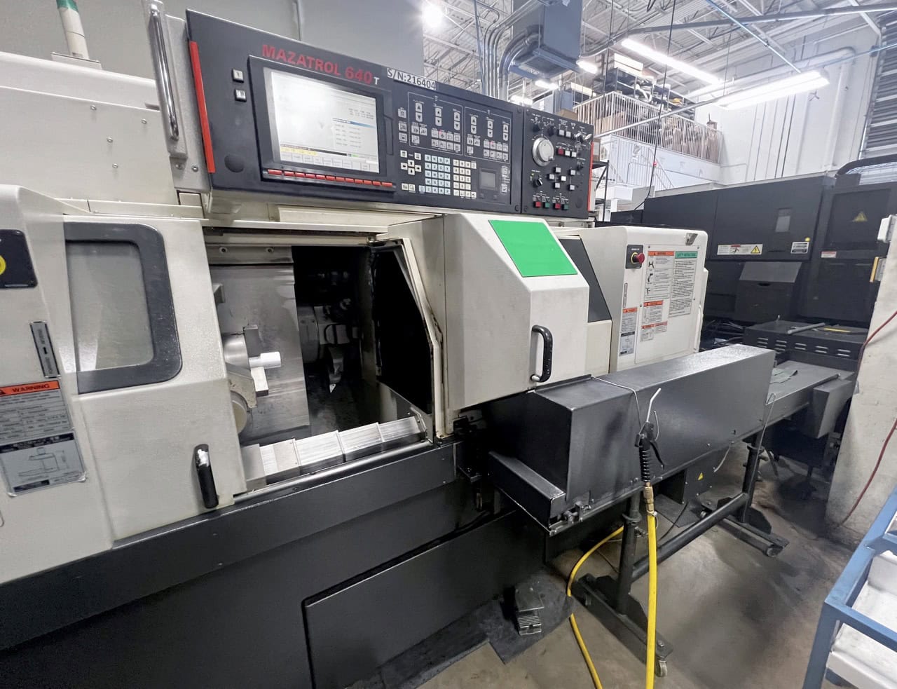 Mazak Multiplex 6200Y CNC Turning Center, 2009 - Y-Axis, Live Tool Milling, LNS Bar Feeder, Conveyor - Image 2