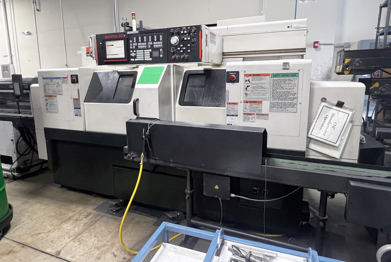 Mazak Multiplex 6200Y CNC Turning Center, 2009 - Y-Axis, Live Tool Milling, LNS Bar Feeder, Conveyor - Image 3