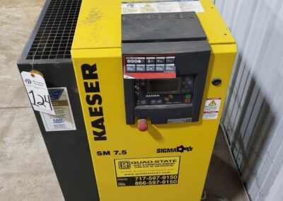 2020 kaeser sm 7-5 rotary screw compressor