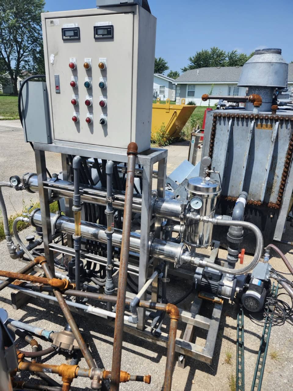 10 HP Ajax SRNG-10 High Pressure Steam Boiler - Includes Reverse Osmosis Filtration System - Image 2