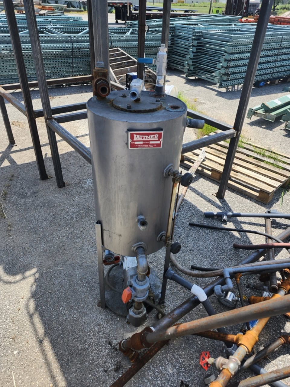 10 HP Ajax SRNG-10 High Pressure Steam Boiler - Includes Reverse Osmosis Filtration System - Image 3