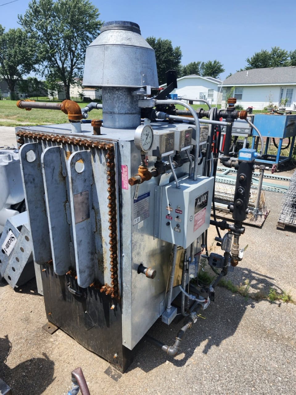 10 HP Ajax SRNG-10 High Pressure Steam Boiler - Includes Reverse Osmosis Filtration System - Image 4