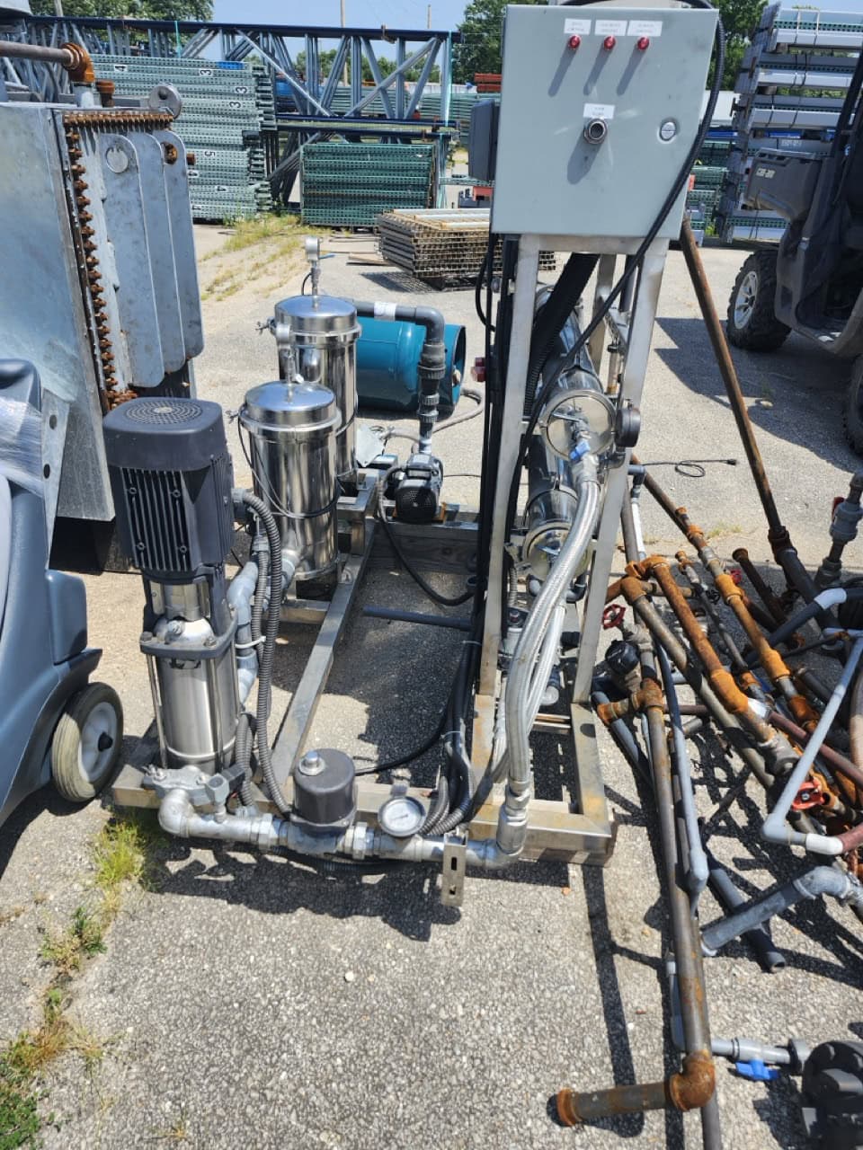 10 HP Ajax SRNG-10 High Pressure Steam Boiler - Includes Reverse Osmosis Filtration System - Image 7