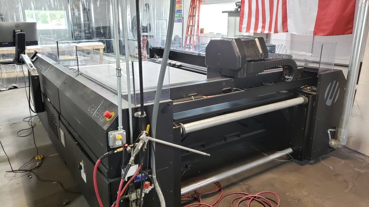 Multicam Celero,7153c, 60" x 120" Cutter/Router, 2019 - Under Power, Ready For Inspection - Image 4