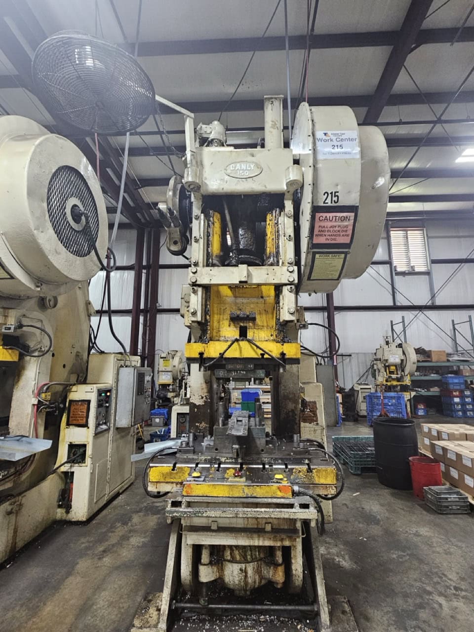 Danly 150 Ton Gap Frame Press, 1964 - (2)