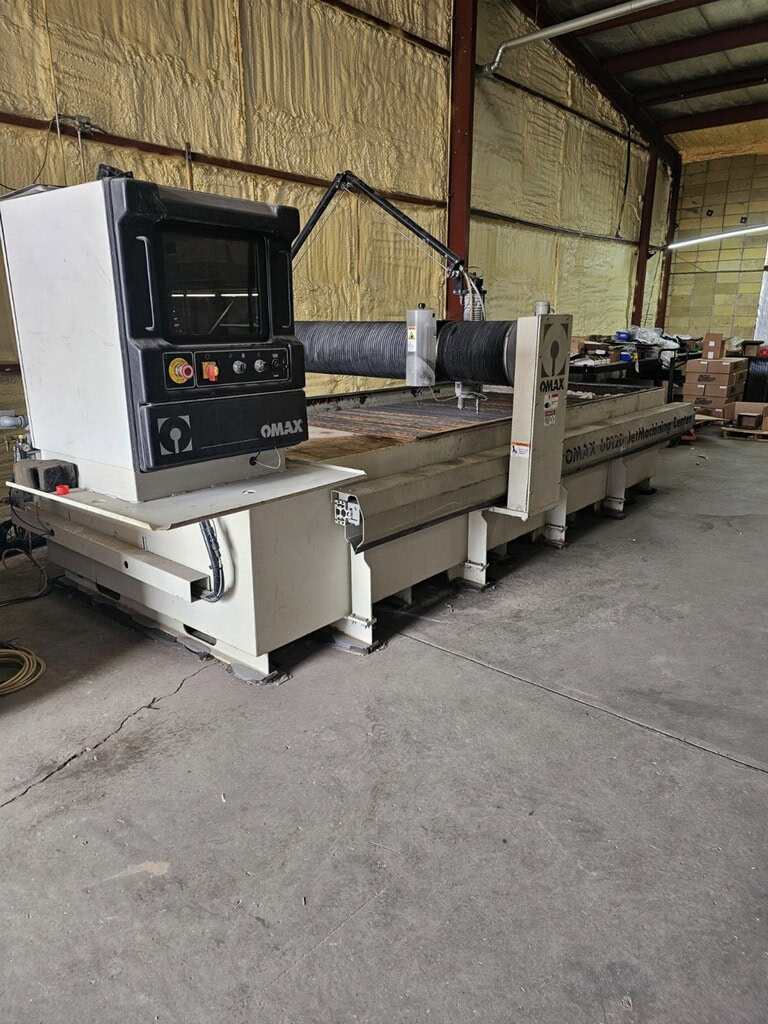 6.5' x 12' Omax 60120 Waterjet, 2011 - 60,000 PSI - Image 3