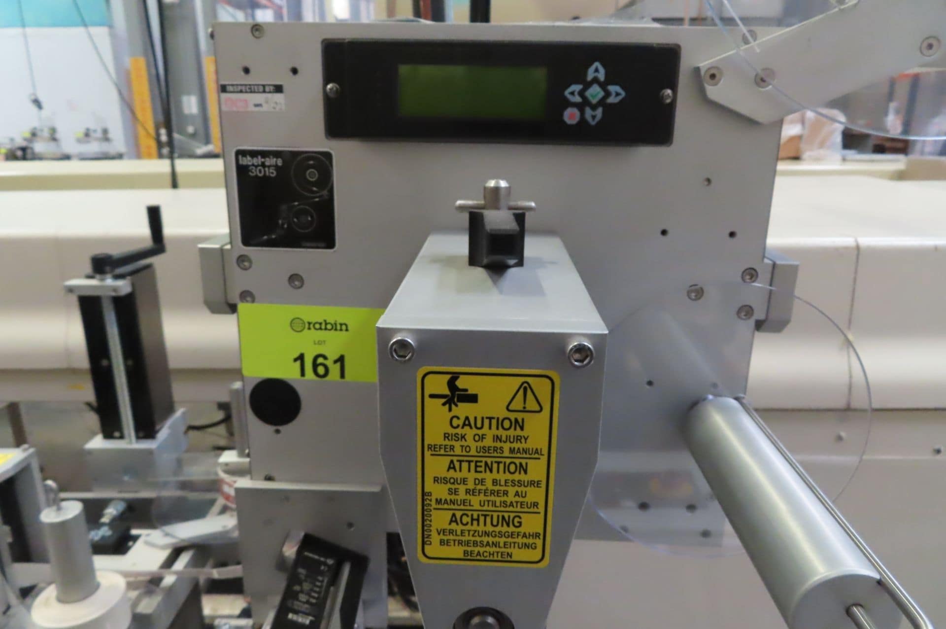 Label-Aire Inc 3015ND-1000 6" 12" LH Wraparound and Top Labeler, 2023 - Image 3
