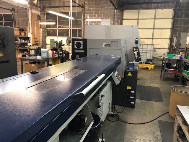 Tsugami BW329Z Swiss CNC Lathe, 2023 - Chip Conveyor, Patriot Barfeeder, Fire Suppression System - Image 3